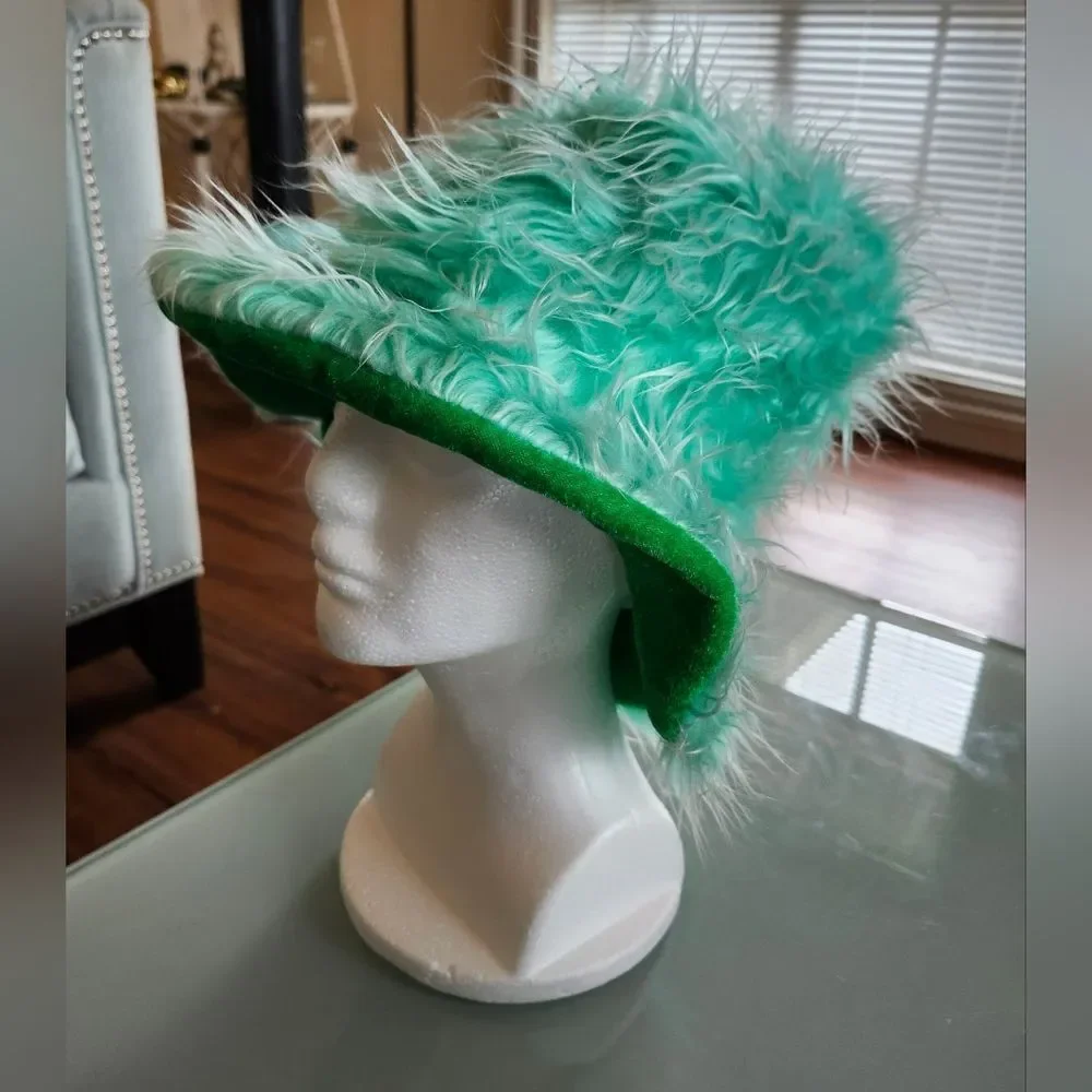 Bold Teddy Faux Fur‎ Cosplay Dopamine Playful Hippie Boho Hat